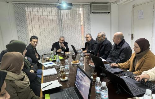 Le chercheur du LOAPL, Dr Younes Saaid, anime une formation spécialisée au sein du Haut Conseil de la langue arabe